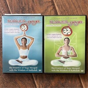 DVD Set - Kabbalah Yoga Ambitious Beginners & Attainable Advanced , Yoga Dvds